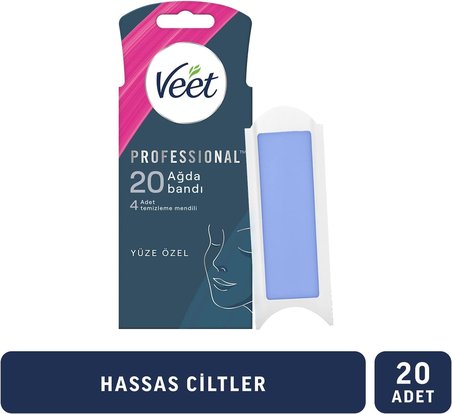 Professional Yüz Ağda Bandı 20'li Hassas Ciltler