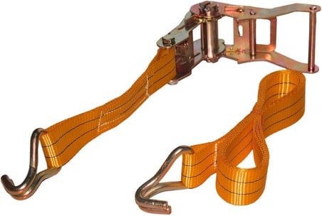 Safeset SG-40 35mm 1,5 İnç Spanzet 6 Mt 1000-2000daN 8 mm Çift J Kanca 1.1 Yük Gerdirme Halatı (2)