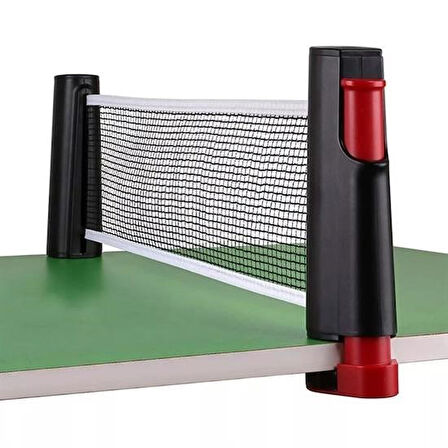 CT-STONES® Teleskopik Taşınabilir Kaymaz Ping Pong Masa Tenisi Filesi Aparatı