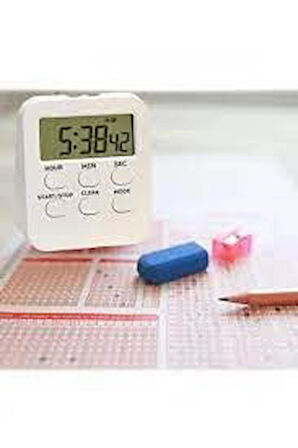  Pratik Mutfak ve Çalışma Zamanlayıcı - Geri Sayım, Kronometre Zamanlayıcı 