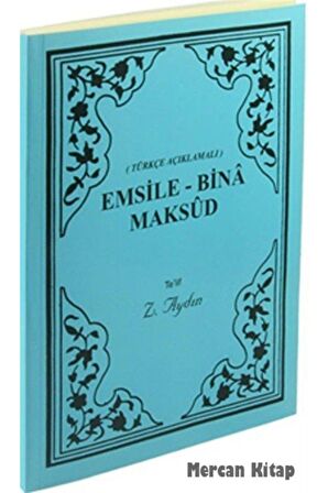 Türkçe Açıklamalı Emsile - Bina - Maksud