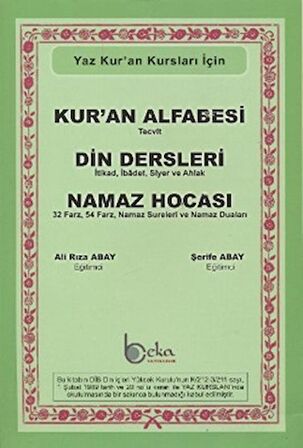 Yaz Kur’an Kursları İçin Kur’an Alfabesi - Din Dersleri - Namaz Hocası