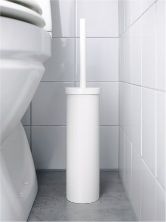 Enudden tuvalet fırçası, beyaz
