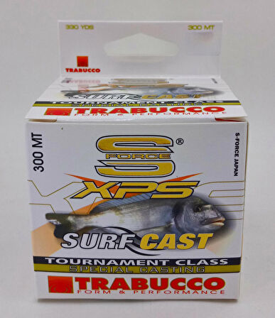 Trabucco S Force Surf Cast 300m Tuzlu Su Misinası Turuncu