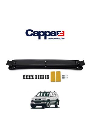 Opel Frontera Ön Cam Güneşliği Siperlik Vizör Şapka Terek (ABS) Piano Black 1998-2004