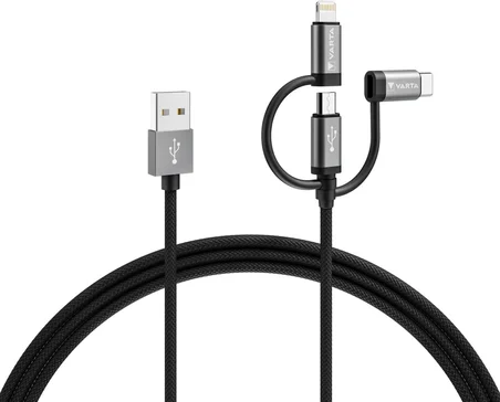 Kablo 3IN1 USB A -LIGHT/M-USB/T. C