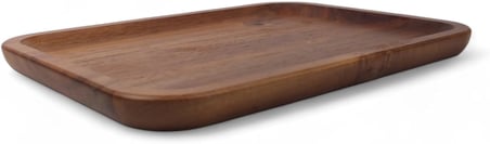 Doğal Akasya Ağacından Sunum Tabağı, Akasya Meze Tabağı, Peynir Sunum Tabağı, Akasya Salata Tabağı (23cm*17cm*1.5cm)