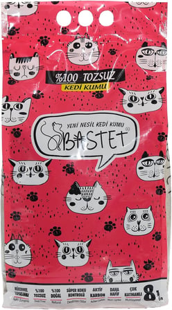 BASTET TOZSUZ KEDİ KUMU 8 LT