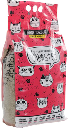 BASTET TOZSUZ KEDİ KUMU 8 LT