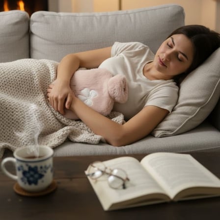 Hello Everyone Yazılı Kurdeleli Pembe Peluş Sıcak Su Torbası 1 Lt – Yumuşak Kılıf, Uzun Süre Sıcak T
