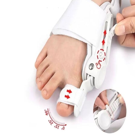 Ayarlanabilir Ayak Baş Parmak Kemik Düzeltici – Halluks Valgus (Bunyon) Aparatı, Gece Gündüz Kullanı