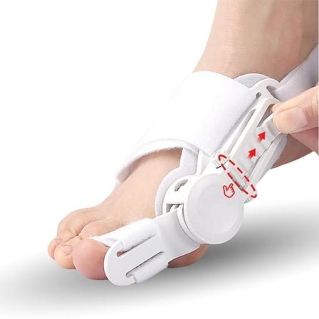 Ayarlanabilir Ayak Baş Parmak Kemik Düzeltici – Halluks Valgus (Bunyon) Aparatı, Gece Gündüz Kullanı