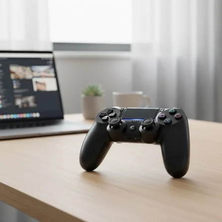 Bluetooth Kablosuz Gamepad – Ergonomik Tutuş, Hassas Analog Joystick, PC &amp;amp; Mobil Uyumlu Oyun