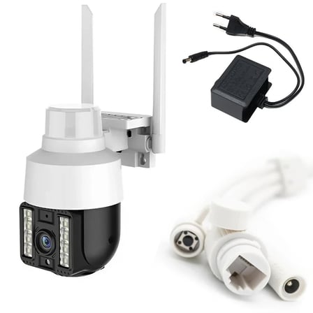 INT-CMR21 SD-kart destekli Hareketli Sesli Gece Renkli PTZ Akıllı Wifi Güvenlik Kamerası (2)