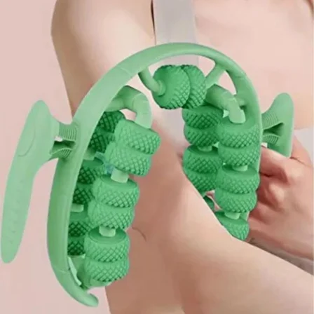 13 Tekerlekli Circular Lenfatik Masaj Roller – Selülit Giderici, Cilt Sıkılaştırıcı, Bacak Kol Sırt 