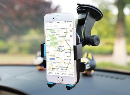 Araç İçi Cam ve Torpido Vantuzlu Telefon Tutucu (2)