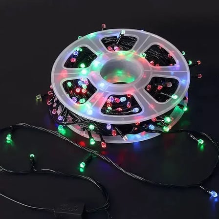 Renkli Vip Profesyonel 25 Metre Renkli LED Işık 220V Fişli Renkli (2)