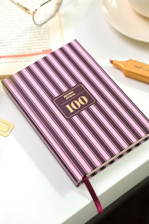 Kitap Okuma Günlüğü Reading Journal Bordo