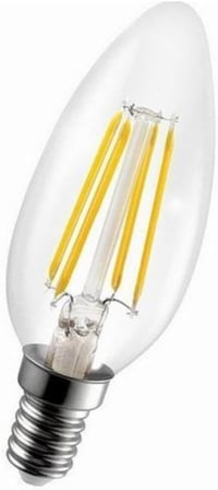 4w E14 Edison Led Düz Buji Ampül Ct-4066