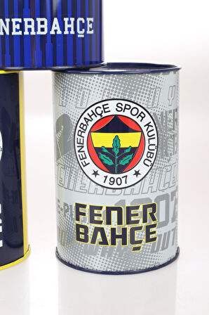 "DEKOMUS CEP DEFTERİ HEDİYELİ" YENİ SEZON LİSANSLI TEKLİ BÜYÜK BOY FENERBAHÇE METAL KUMBARA 