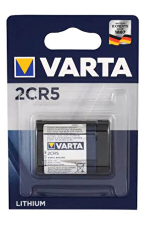 2cr5 6203 6 Volt Lityum Foto Pil 