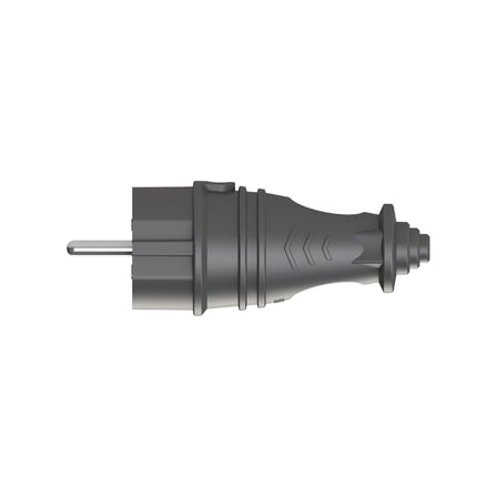 Nead Kauçuk Topraklı Erkek Fiş 4001 | 16A 220-230V | 2P+Topraklı | Sanayi Tipi Dayanıklı Fiş | Yerli Üretim