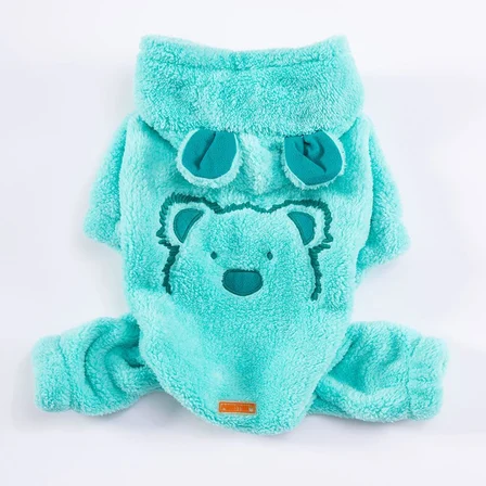 Mint Koala Küçük Irk Peluş Tulum Köpek Tulumu Köpek Kıyafeti Kedi Kıyafeti L