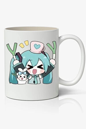Hatsune Miku One Piece Anime Naruto Death Note Hellsing Temalı Kupa Bardak Arkadaşa Sevgiliye Hediye