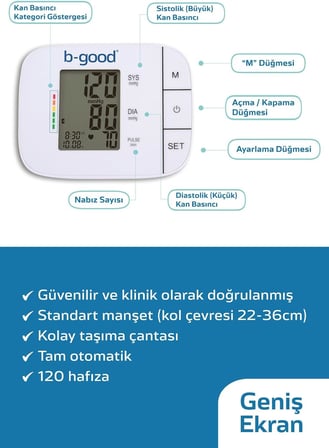 Konuşan Kol Tipi Tansiyon Aleti