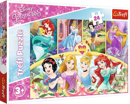 , Bulmaca, Anıların Sihri, Disney Prensesi, 24 maksi parça, 3 yaş ve üstü çocuklar için
