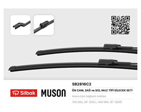 SİLECEK SÜPÜRGESİ 3008 5008 CADDY 2020 -