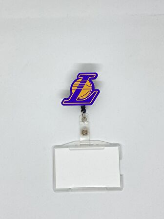 Lakers Logo Temalı Yoyo Kartlık 