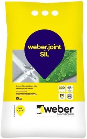 WEBER SİLİKONLU DERZ DOLGUSU 2 KĞ (GRİ)