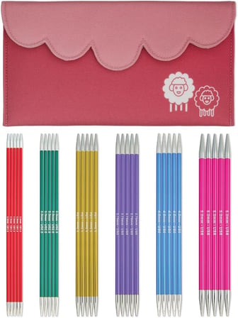 Zing iğne oyunu seti 20 cm, 2,5 – 5,0 mm – yaratıcı örgü projeleri için mükemmel çok yönlülük