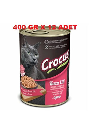 Yet. Kedi Kuzu Etli Yaş Mama 400g X 12