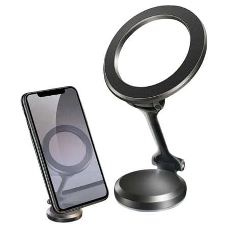 Tüm Telefonlarla Uyumlu Manyetik Araç Telefonu Tutacağı Katlanır 360 Derece Dönen Telefon Standı (2)