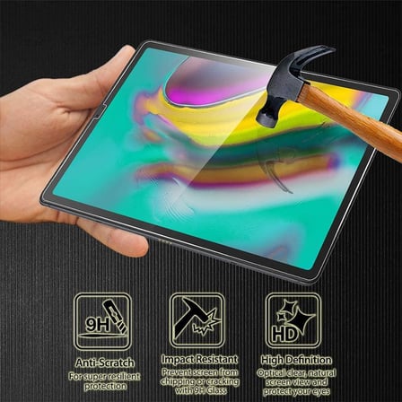 Samsung Galaxy Tab S5e SM-T720 ile Uyumlu Tablet Ekran Koruyucu Flexible