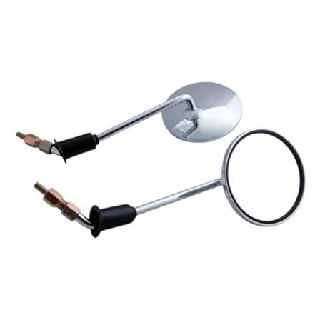 Motobir Ayna Takımı Yuvarlak Nikel Sym Fiddle I II III 200