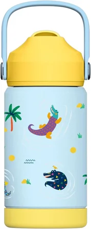 - FlipSip Çocuk Su Termosu | 360 ml - Snappy Croc