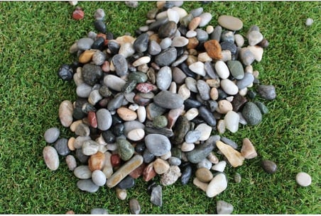 Garden Moda Dere Çakıl Taşı 10 Kg 15-30 Mm Mıcır Dere Taşı Dolomit Taş Teraryum Akvaryum Taşı Peyzaj Süs Taşı