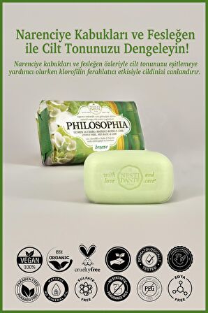 Sabun Philosophia Breeze Tazeleyici Sakinleştirici Vegan Bakım 250 g