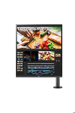 LG 28MQ780-B 27.6" 5 MS 60 HZ Dual IPS QHD Panel Monitör Siyah / Tek Ebat