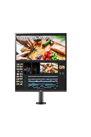 LG 28MQ780-B 27.6" 5 MS 60 HZ Dual IPS QHD Panel Monitör Siyah / Tek Ebat
