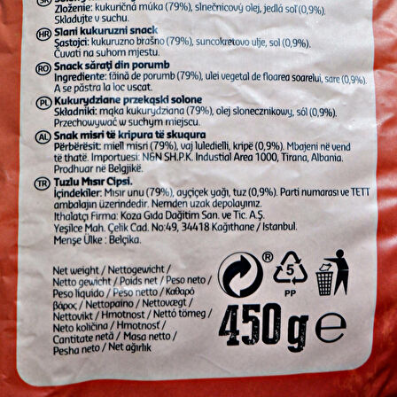 La Fiesta Sade Yuvarlak Tortilla Cips 450 gr