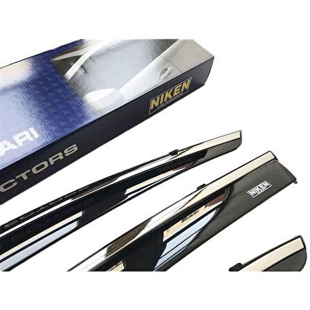 Volkswagen Amarok Niken Kromlu Cam Rüzgarlığı 4lü Set 2023 ve Üstü