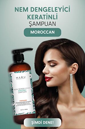 Maru İnce Telli Saçlar Için (VOLUME) Hacim Veren Şampuan 750 ml