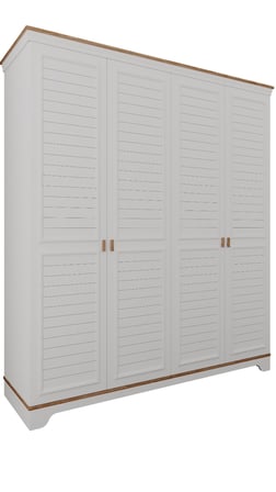 Letto 4 Kapılı Dolap