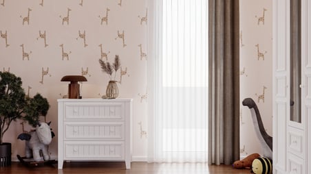 Lora Bebek Odası Takımı (3 Kapılı Dolap+bebe Karyola +Şifonyer+ayna )