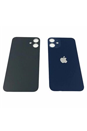 Iphone 12 Mini Arka Pil Kapağı Mavi