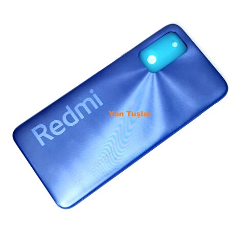 Redmi 9t Kasa Arka Pil Batarya Kapağı Mavi